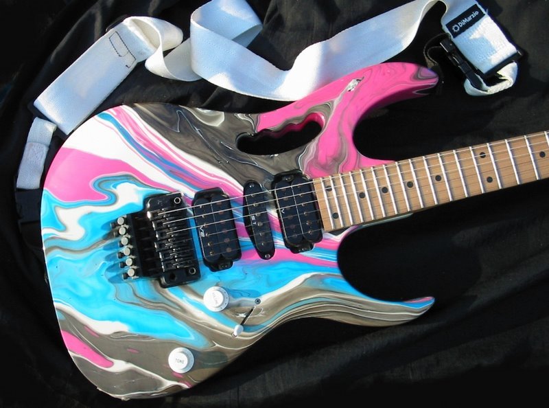 Custom Ibanez RG470 with RG550 neck.