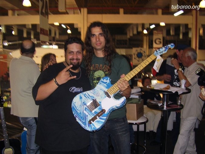 Me and Kiko Loureiro (Tagima Artist)